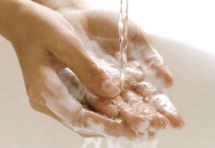 hand hygiene protects against parasites entering the body