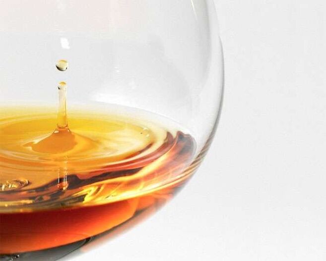 use of cognac to remove parasites from the body