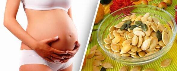 worm pumpkin seeds are safe for pregnant women